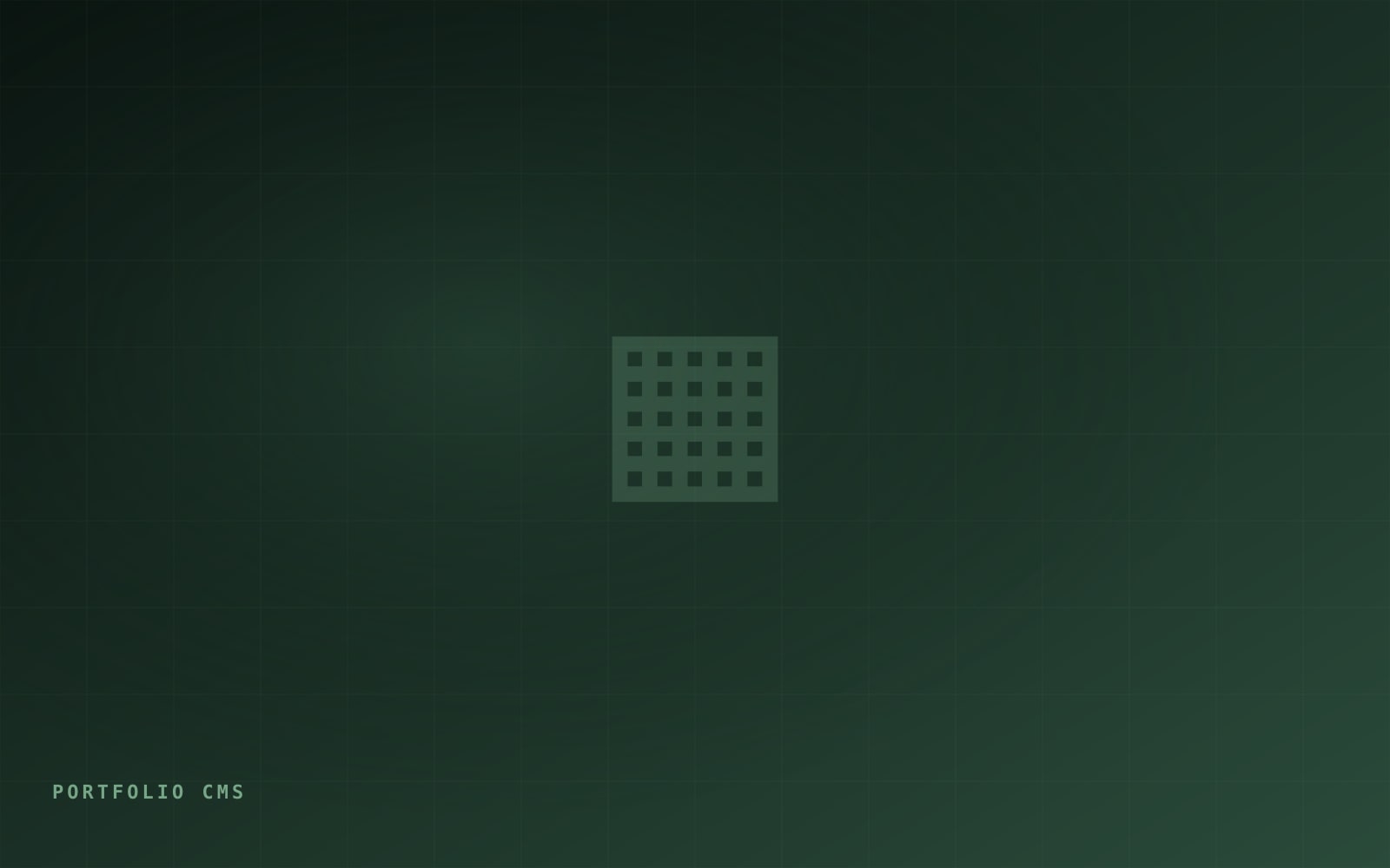 Headless Portfolio CMS